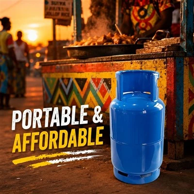 12,5 kg LPG jeklenka – tovarniško neposredno v Afriko